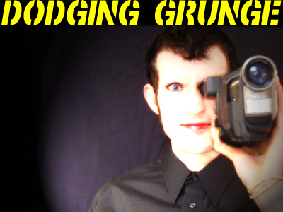 A Dodging Grunge poster in the style of Lost Highway.