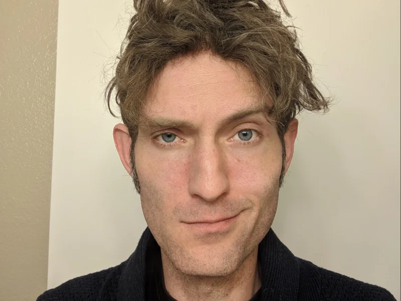 A profile picture of Josh at age 35.