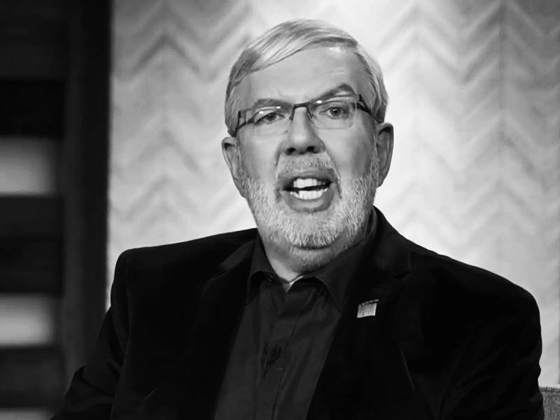 Leonard Maltin, shocked and disgusted about something or other. Probably an art film.