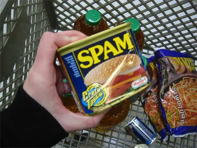 A can of original SPAM.